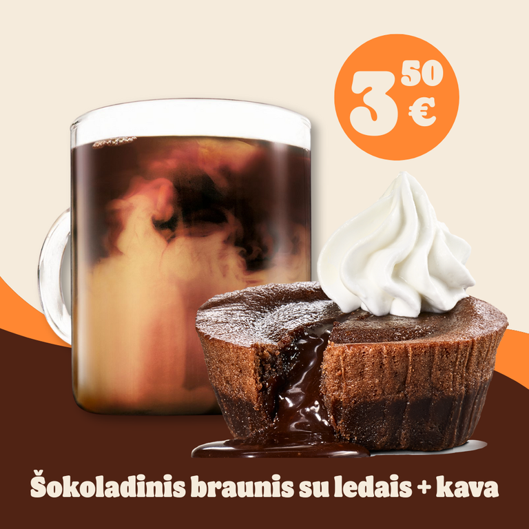 Brownie + kava