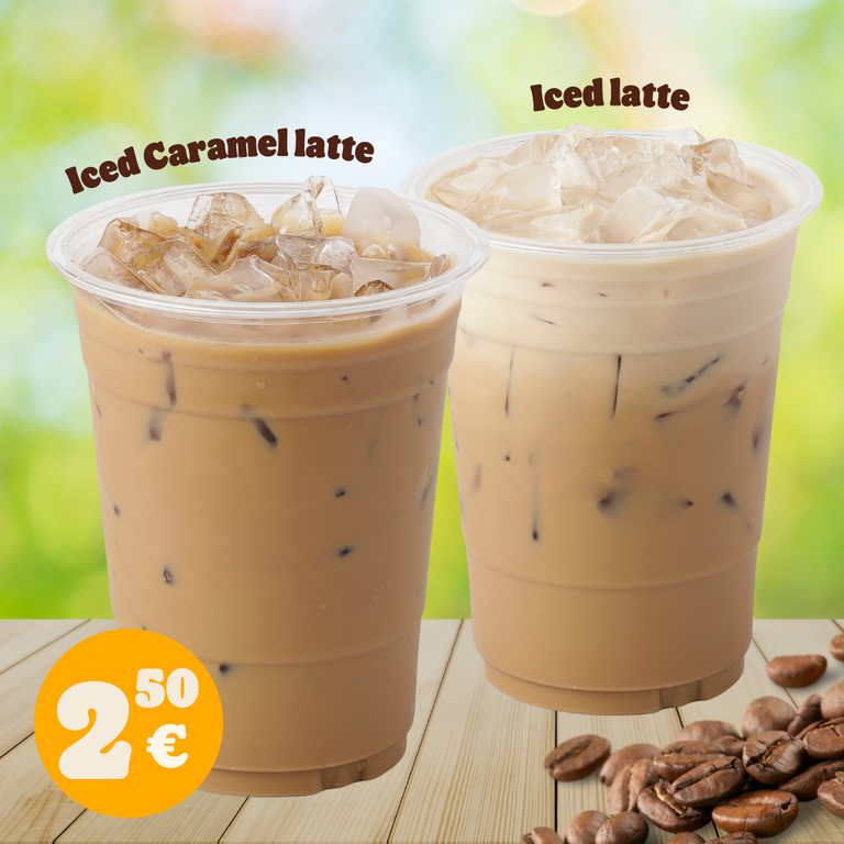 Iced Latte campaign image
