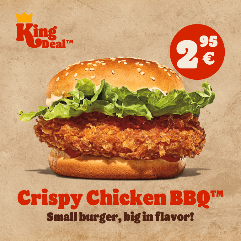 Crispy Chicken BBQ campaign image