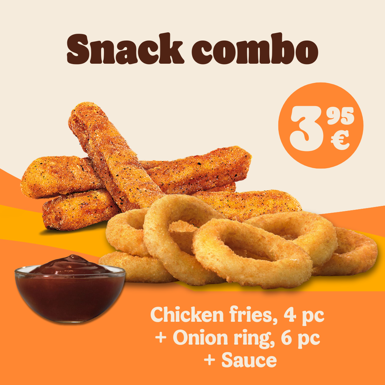 Snack combo campaign image