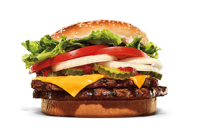 Dvigubas Whopper® su sūriu